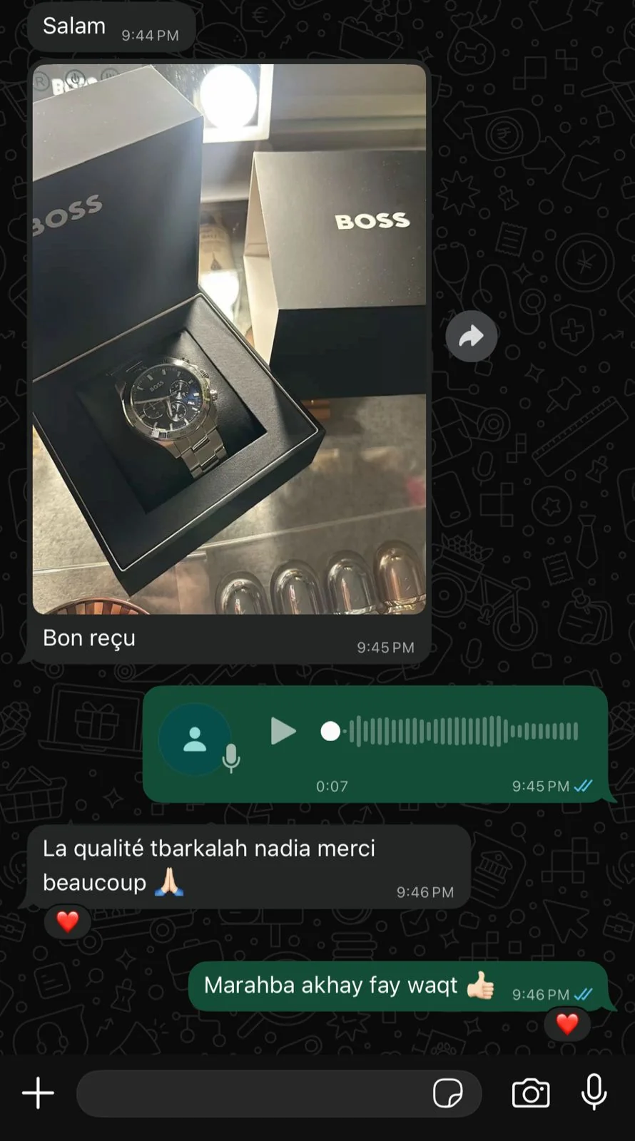 Avis client 4
