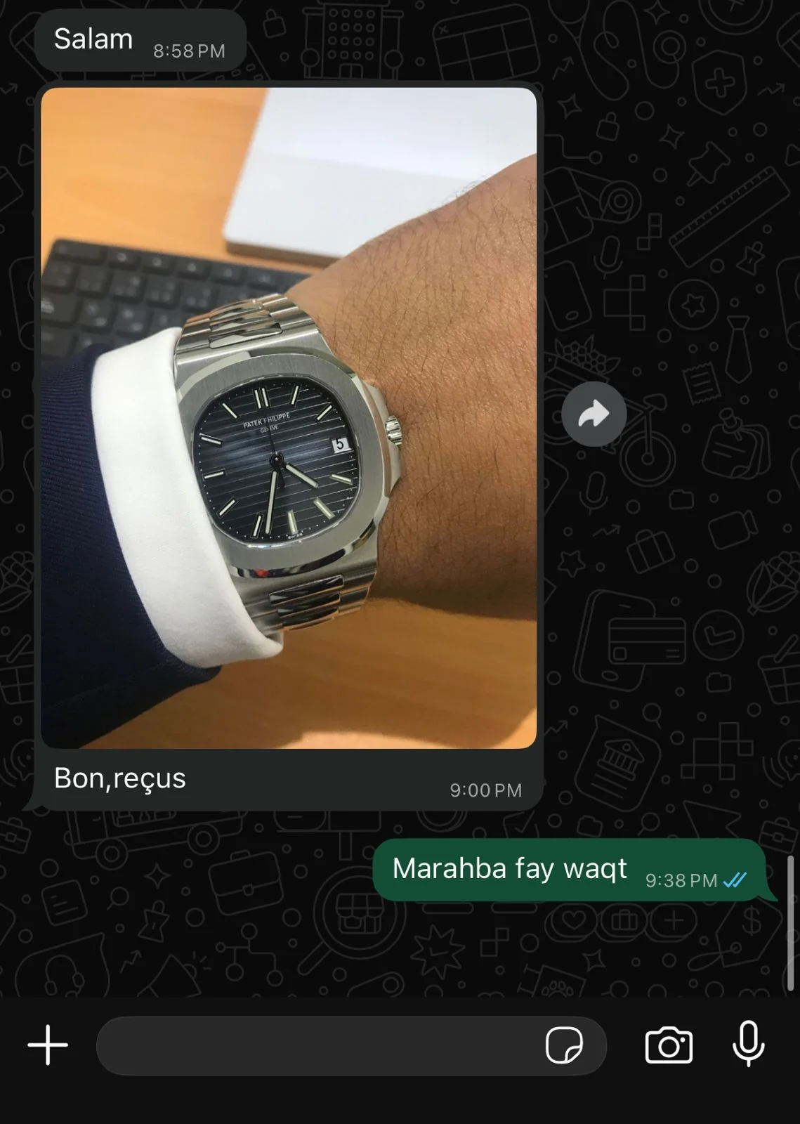 Avis client 1