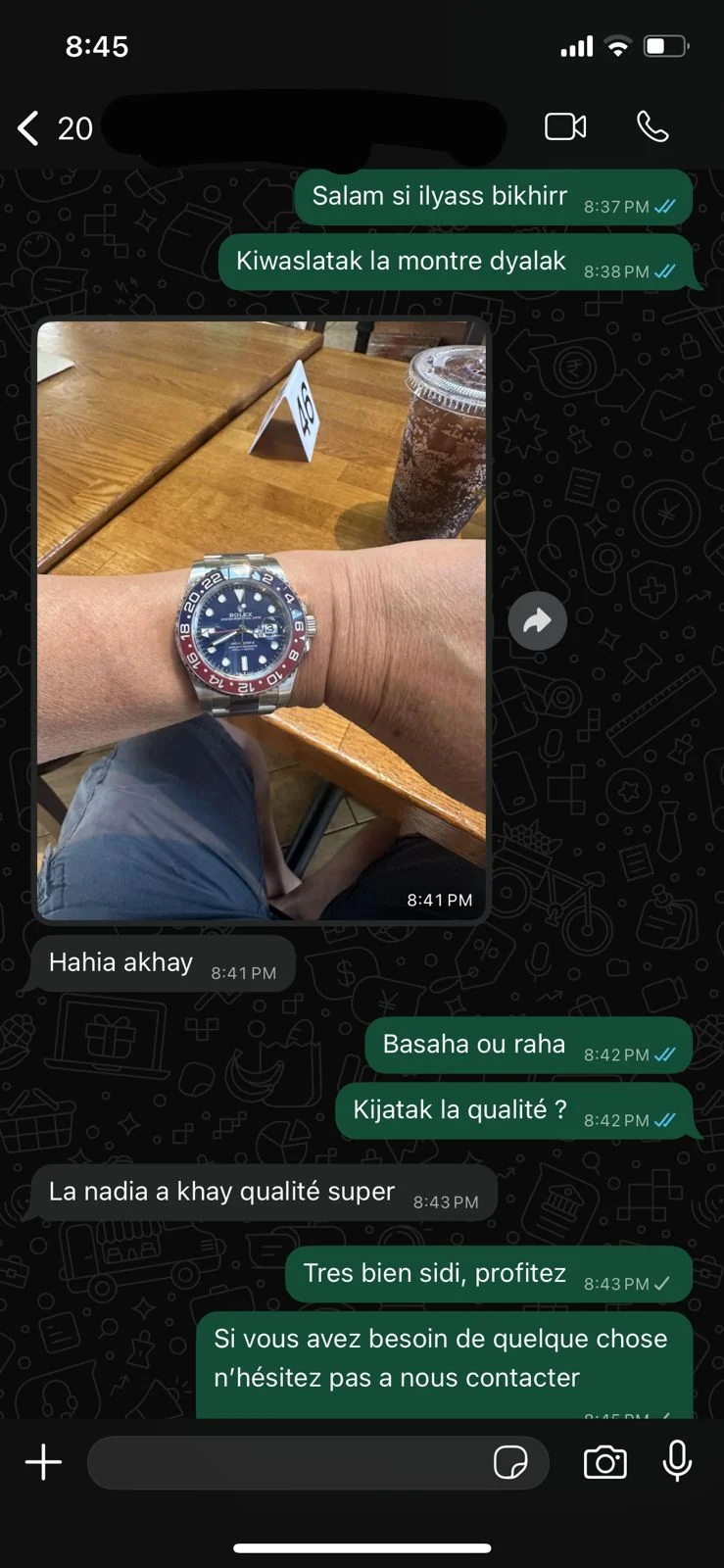 Avis client 3