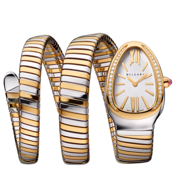 Bvlgari Serpenti Tubogas Montre Quartz 102236 Cadran Blanc – vue 1