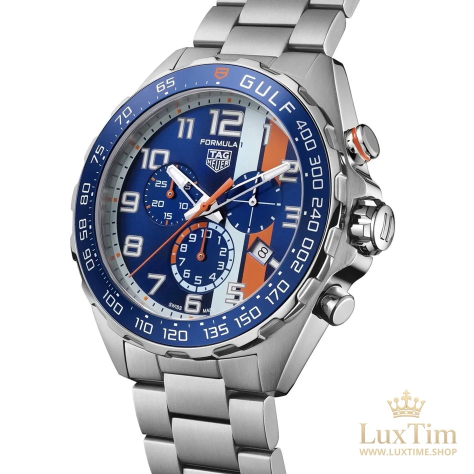 TAG Heuer Formula 1 Gulf Montre Quartz 43 mm CAZ101AT Cadran Bleu