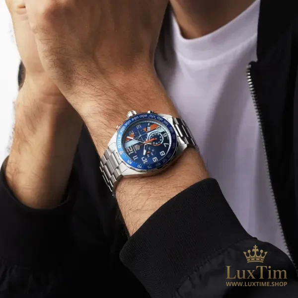 TAG Heuer Formula 1 Gulf Montre Quartz 43 mm CAZ101AT Cadran Bleu – vue 2