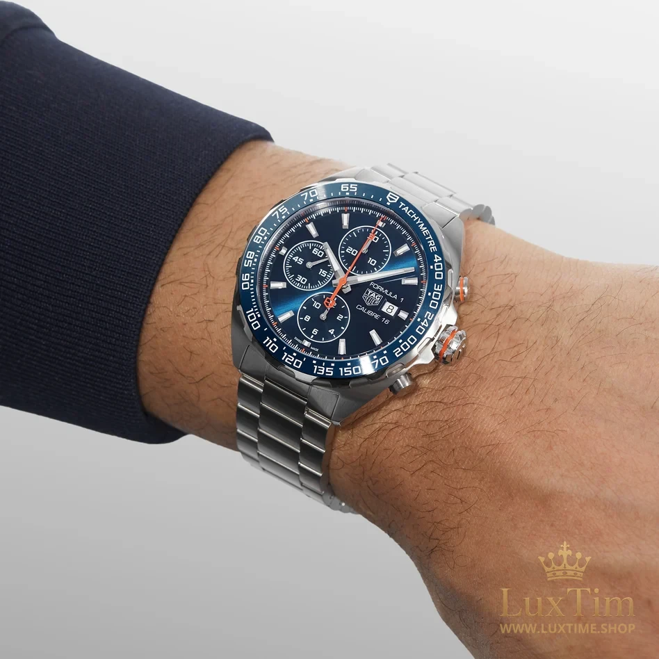 TAG Heuer Formula 1 Calibre 16 Montre Automatique 44 mm CAZ201G Cadran Bleu