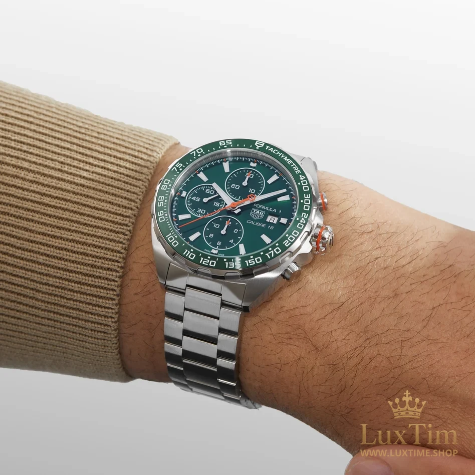 TAG Heuer Formula 1 Calibre 16 Montre Automatique 44 mm CAZ201H Cadran Vert