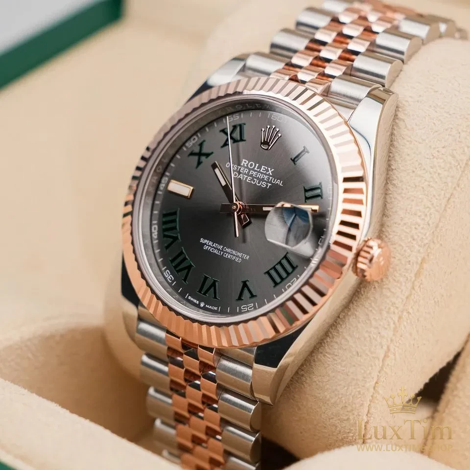 Rolex Datejust Montre Automatique 41 mm 126331 Cadran Brun