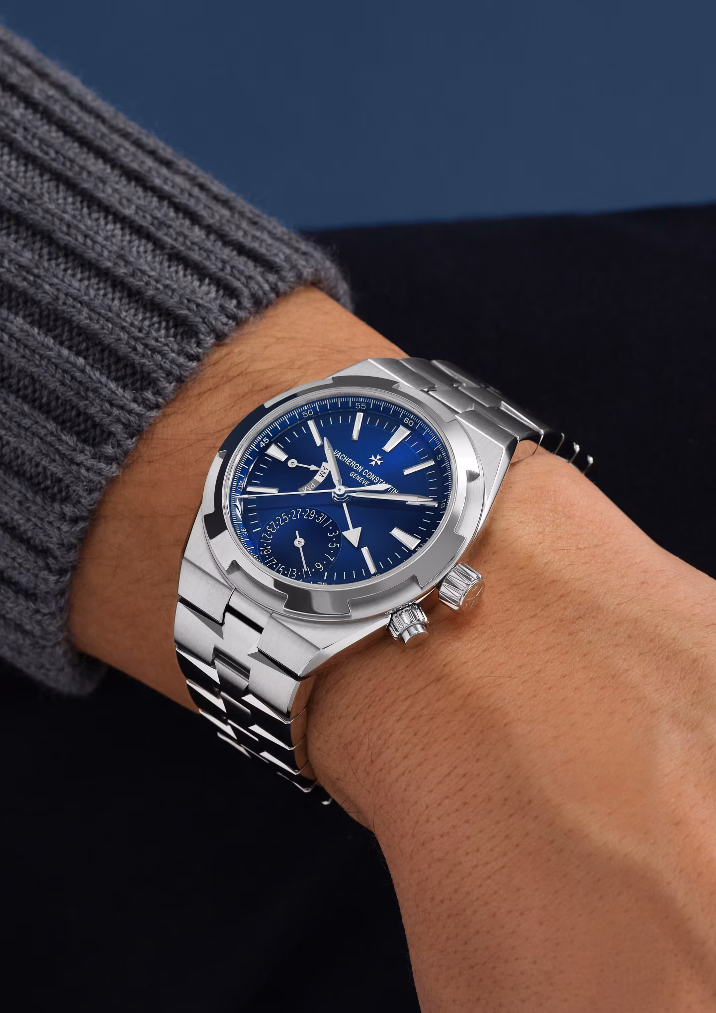 Vacheron Constantin Overseas Montre Automatique 41 mm 7920V Cadran Bleu