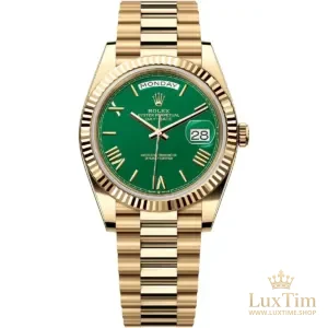 Rolex Day-Date Montre Automatique 40 mm 228238 Cadran Vert
