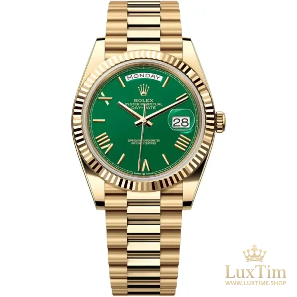 Rolex Day-Date Montre Automatique 40 mm 228238 Cadran Vert – vue 1