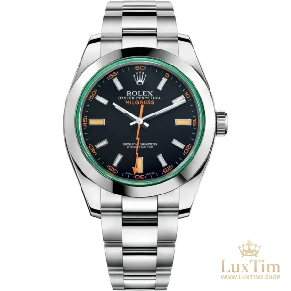 Rolex Milgauss Montre Automatique 40 mm 116400GV Cadran Noir – vue 1