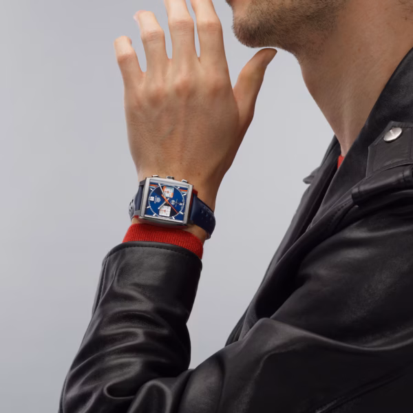 TAG Heuer Monaco Montre Automatique 39 mm CBL2115 Cadran Bleu – vue 2