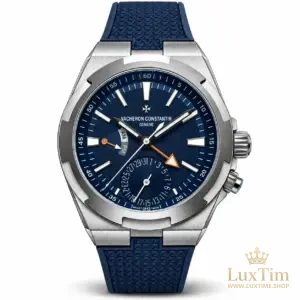 Vacheron Constantin Overseas Dual Time Montre Automatique 41 mm 7930V Cadran Bleu Bracelet Titane