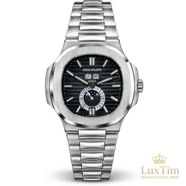 Patek Philippe Nautilus Montre Automatique 40.5 mm 5726 Cadran Noir Bracelet Acier – vue 1