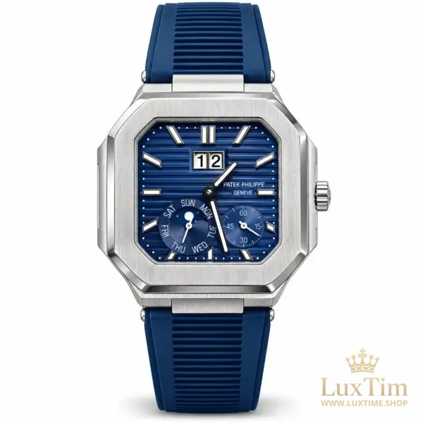 Patek Philippe Nautilus Chronographe Montre Automatique 45 mm 5840P-001 Cadran Bleu – vue 1