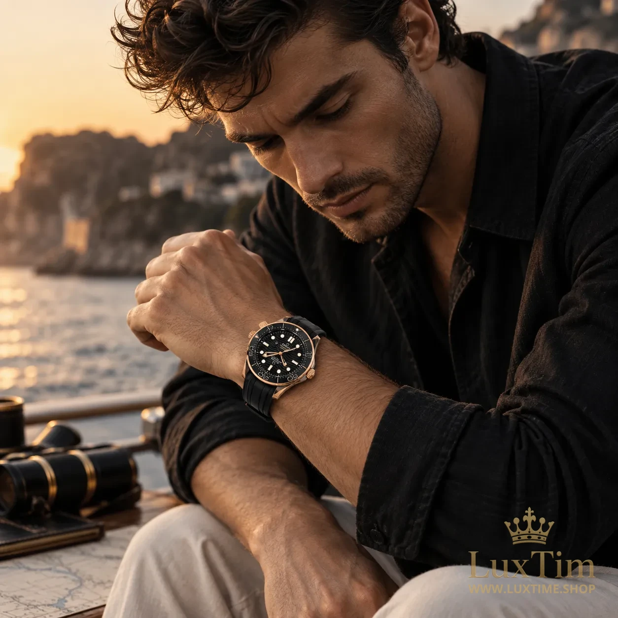 Omega Seamaster Diver 300M Montre Automatique 43.5 mm 210.62.44 Cadran Noir
