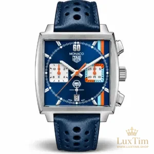 TAG Heuer Monaco Montre Automatique 39 mm CBL2115 Cadran Bleu