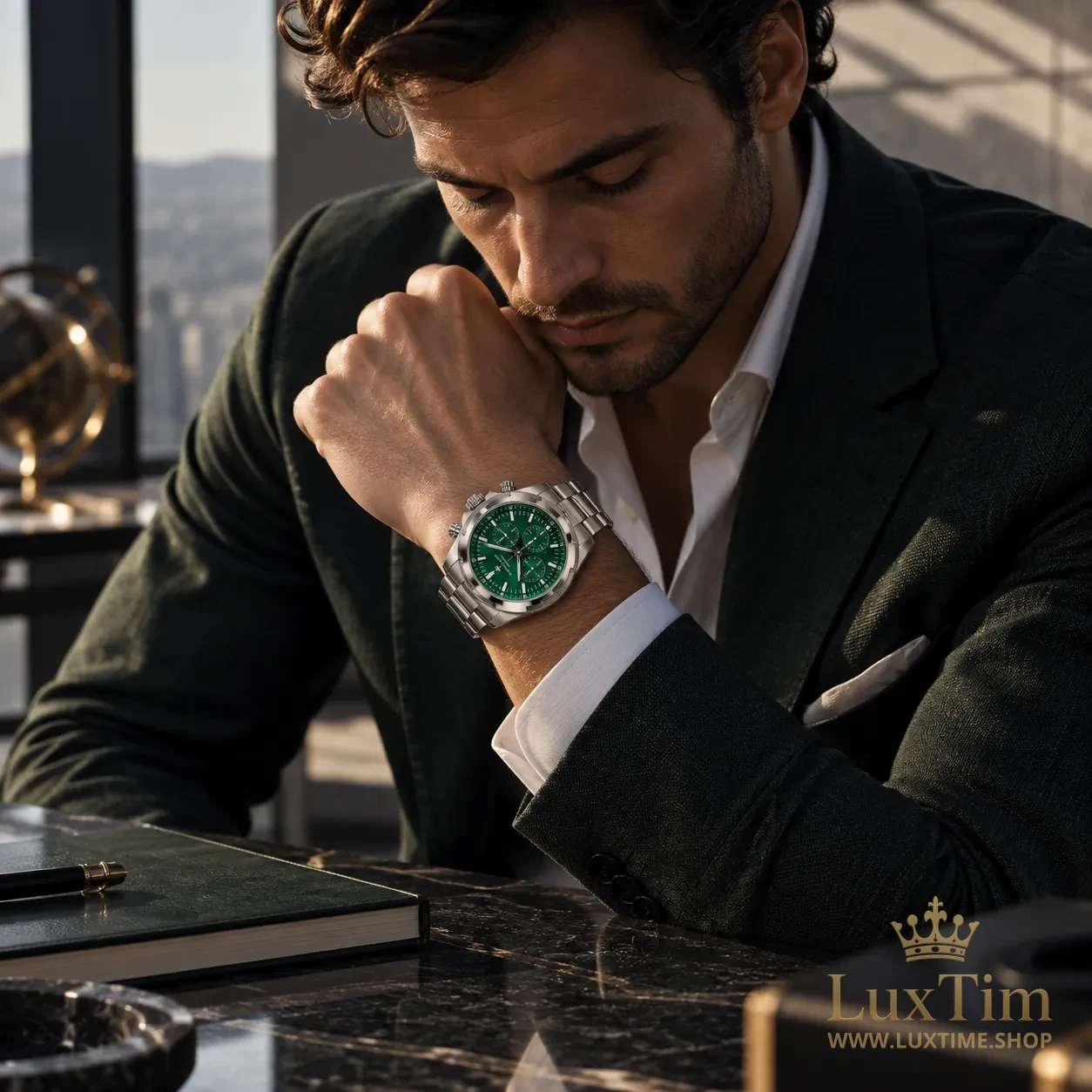 Vacheron Constantin Overseas Montre Cadran Vert