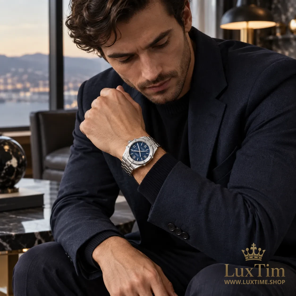 Chopard Alpine Eagle Montre Cadran Bleu