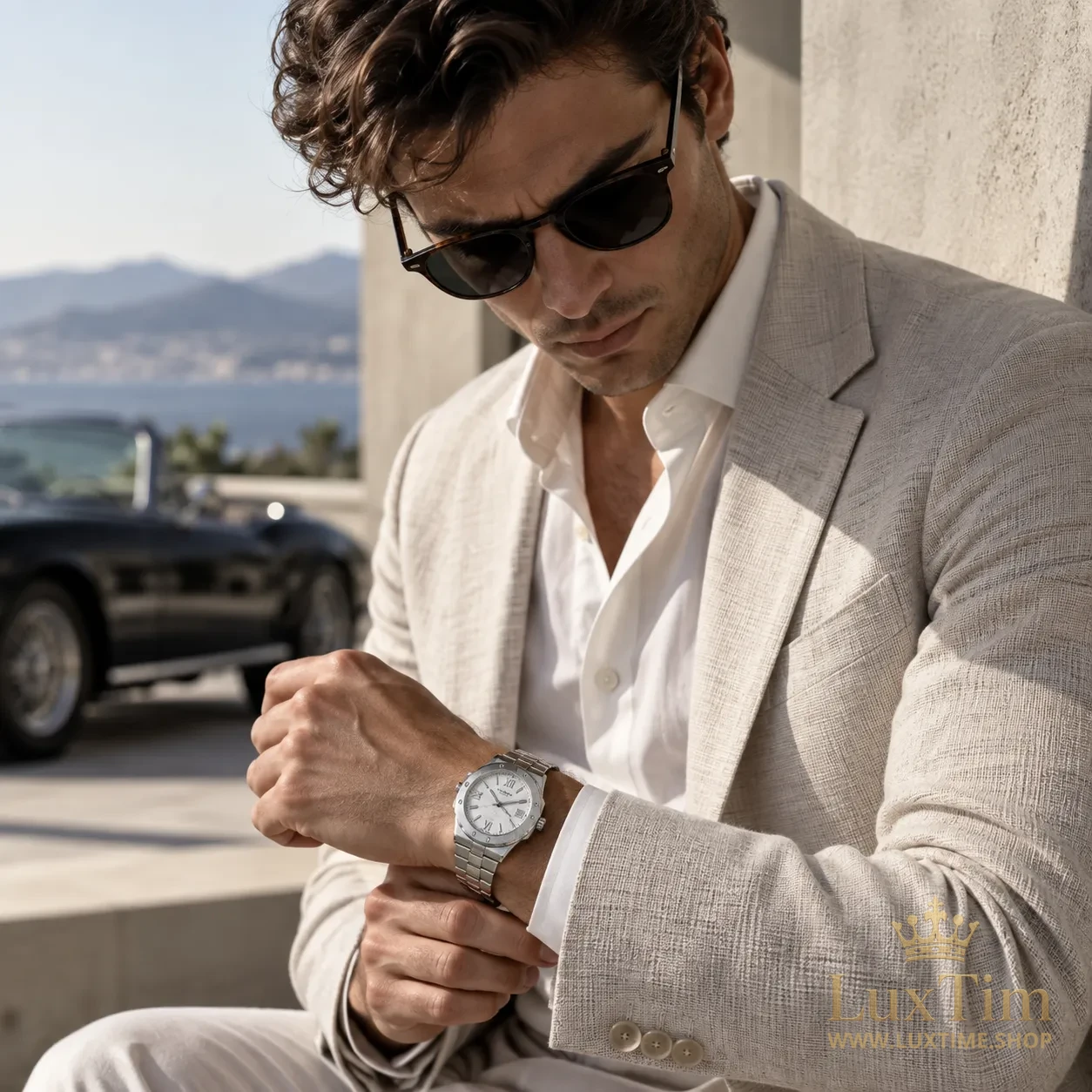 Chopard Alpine Eagle Montre Cadran Blanc nacré