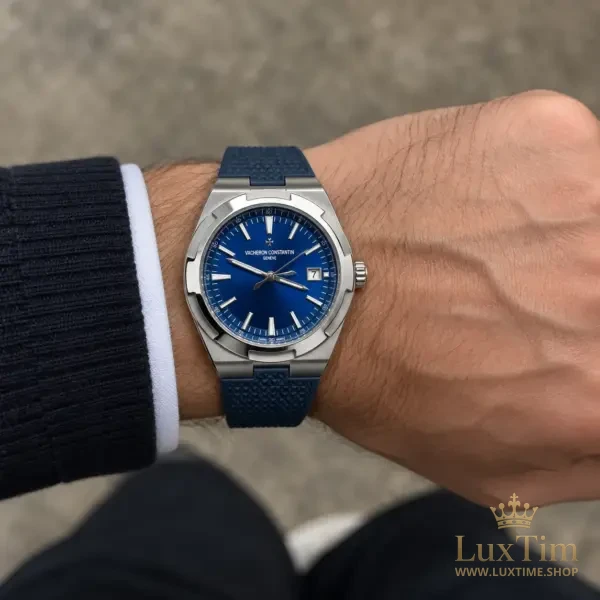 Vacheron Constantin Overseas Montre Automatique 41 mm 4520V Cadran Bleu – vue 2
