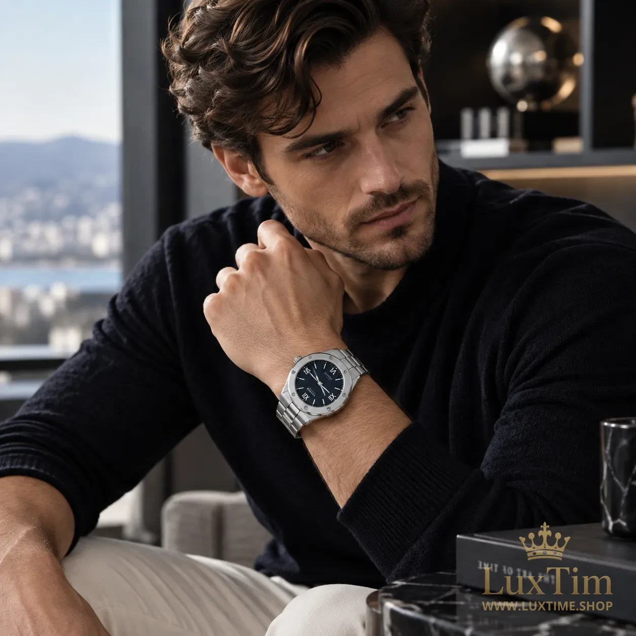 Chopard Alpine Eagle Montre Cadran Bleu nuit