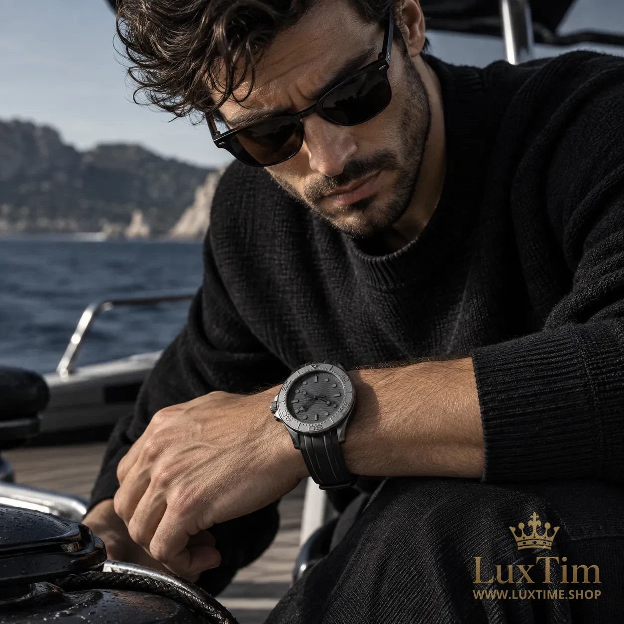 Omega Seamaster Diver 300M Montre Automatique 44 mm 210.92.44 Cadran Noir