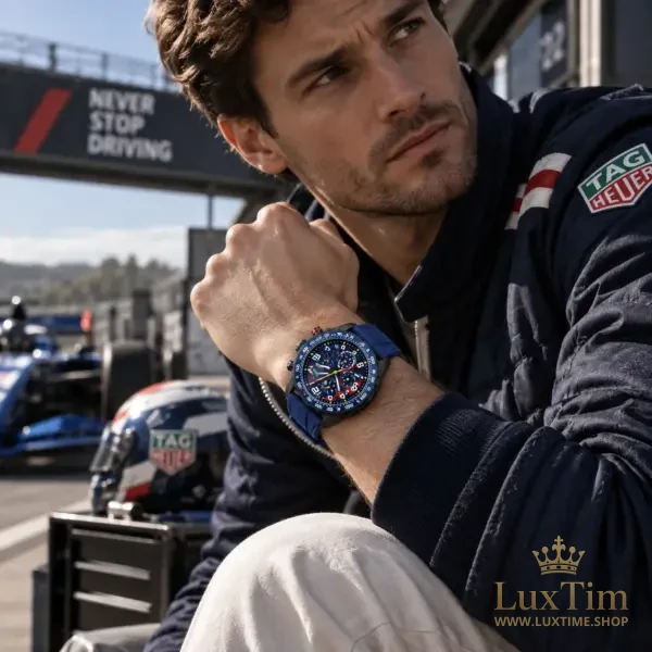 TAG Heuer Formula 1 Montre Quartz 43 mm CAZ101AZ Cadran Bleu – vue 2