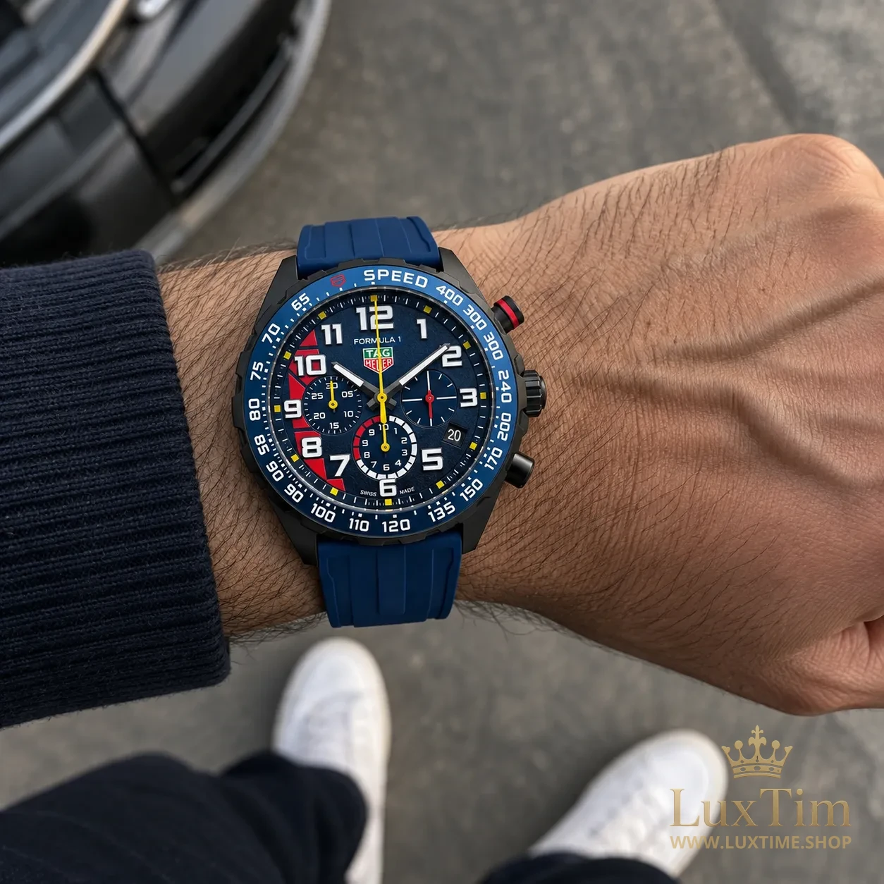 TAG Heuer Formula 1 Montre Quartz 43 mm CAZ101AZ Cadran Bleu