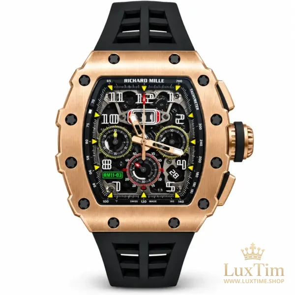 Richard Mille RM 011 Montre Automatique 49.94 mm RM11-03 Cadran Squelette – vue 1