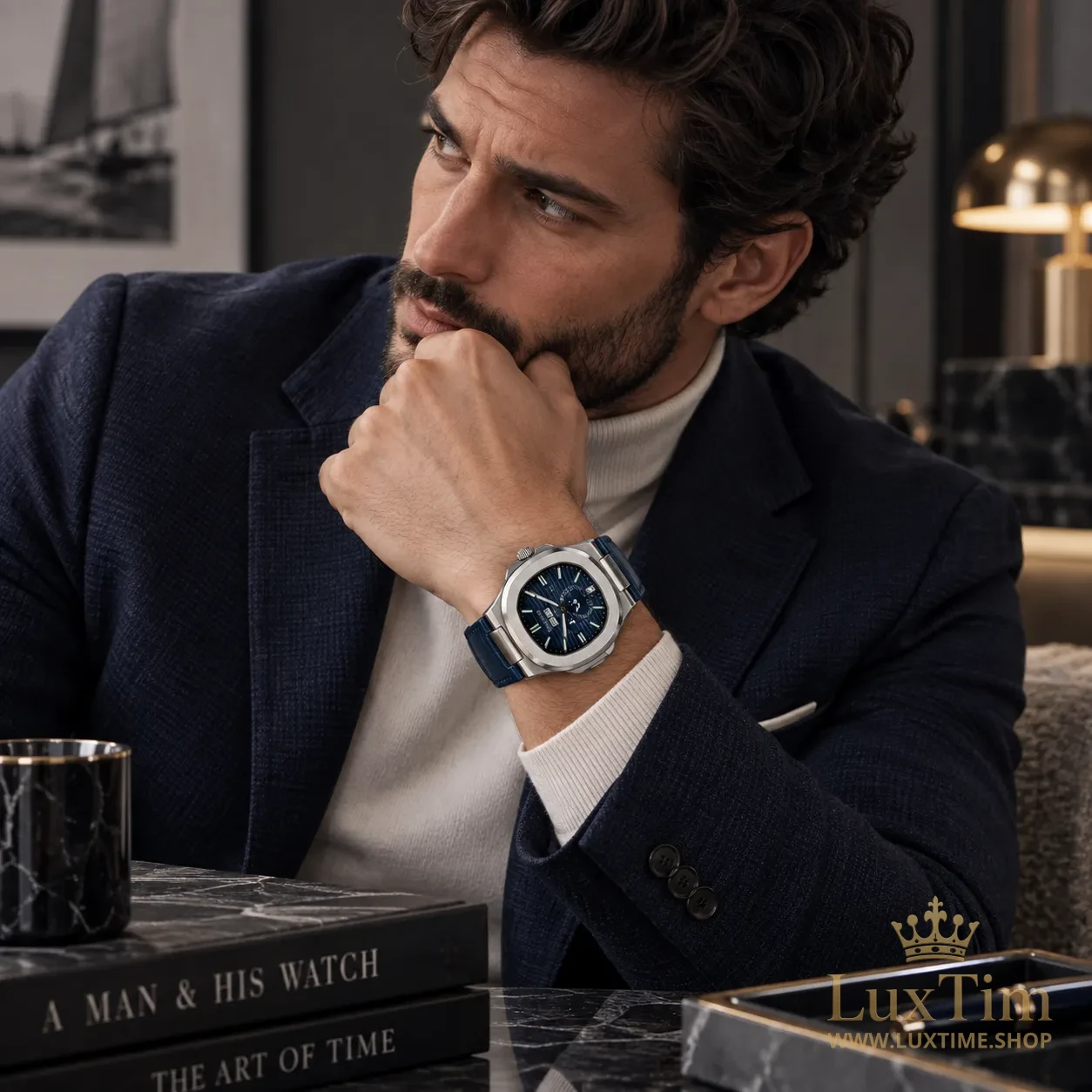 Patek Philippe Nautilus Montre Automatique 40 mm 5726 Cadran Bleu