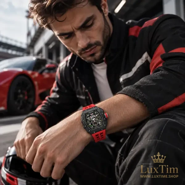 Richard Mille RM 011 Montre 50 mm Cadran Transparent – vue 2