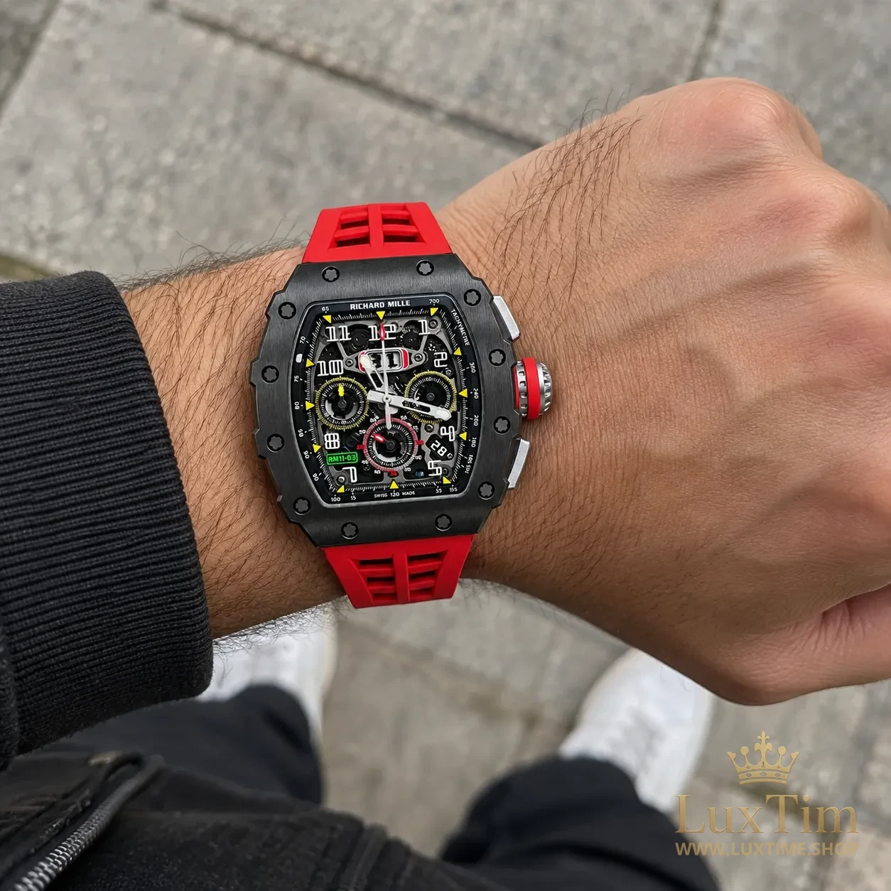 Richard Mille RM 011 Montre 50 mm Cadran Transparent