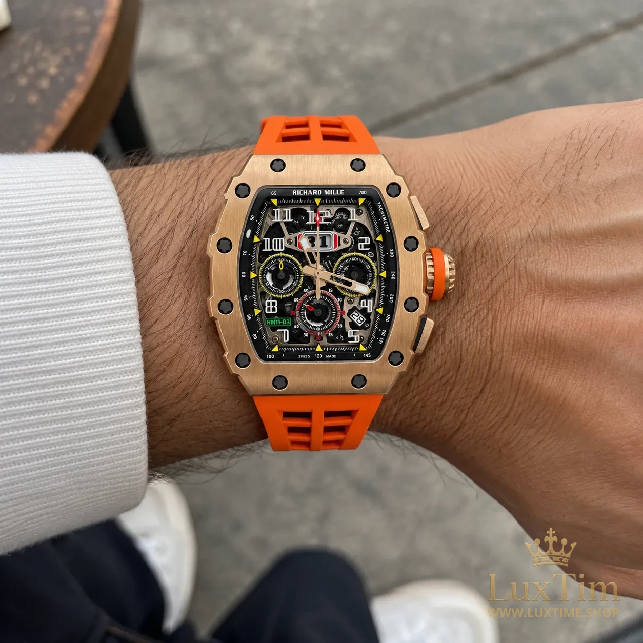 Richard Mille RM 011 Montre Automatique 44.5 mm RM11-03 Cadran Squelette