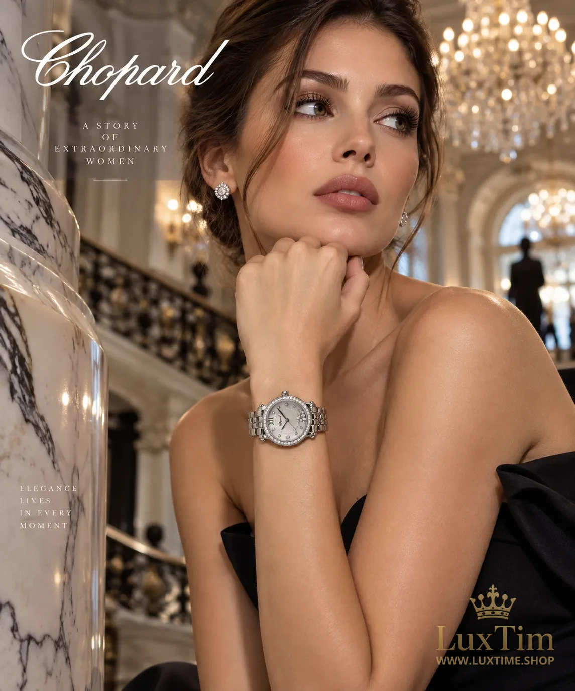 Chopard Happy Sport Montre 33 mm Acier