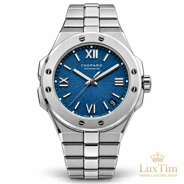 Chopard Alpine Eagle Montre Cadran Bleu – vue 1