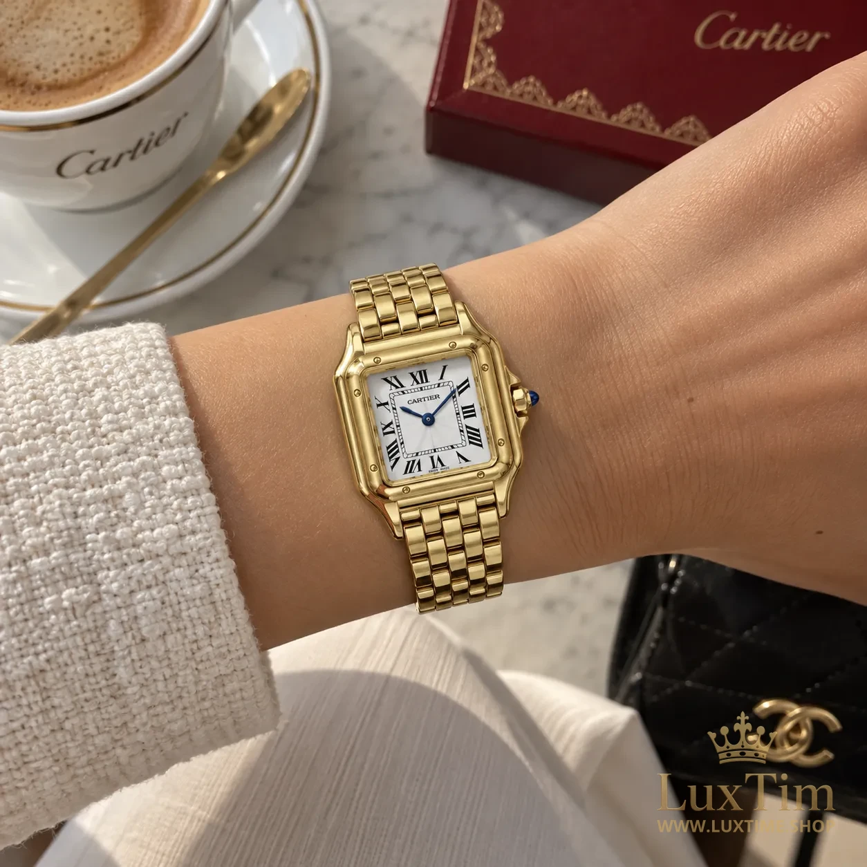 Cartier Panthère Montre WGPN0048 Cadran Argenté