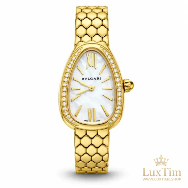 Bvlgari Serpenti Seduttori Montre Quartz 33 mm 103146 Cadran Argenté – vue 1