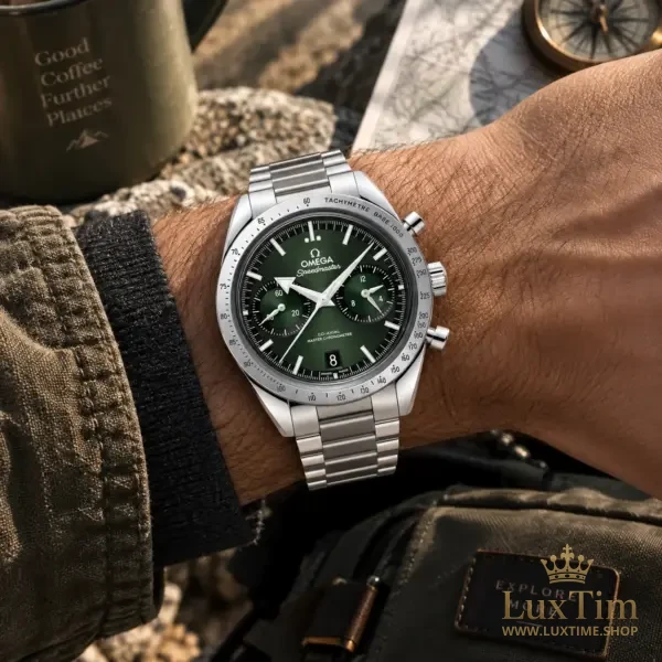 Omega Speedmaster ’57 Montre à remontage manuel 332.10.41 Cadran Vert – vue 2