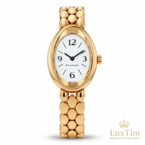 Bvlgari Montre Quartz 27 × 20 mm OV27G Cadran Blanc – vue 1