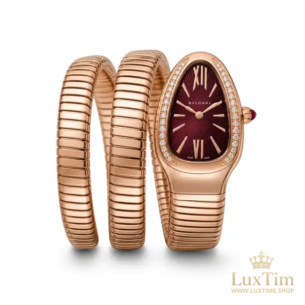 Bvlgari Serpenti Montre Quartz 35 mm Or rose – vue 1