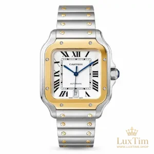 Cartier Santos Montre Automatique 36 mm W2SA0009 Cadran Argenté – vue 1