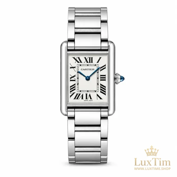 Cartier Tank Must de Cartier Montre Solaire 25 × 33 mm WSTA0122 Cadran Blanc – vue 1