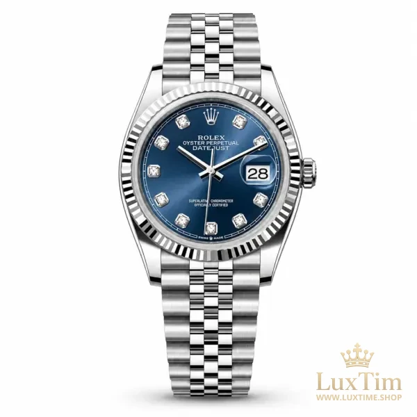 Rolex Datejust Montre Automatique 36 mm 126234 Cadran Bleu – vue 1