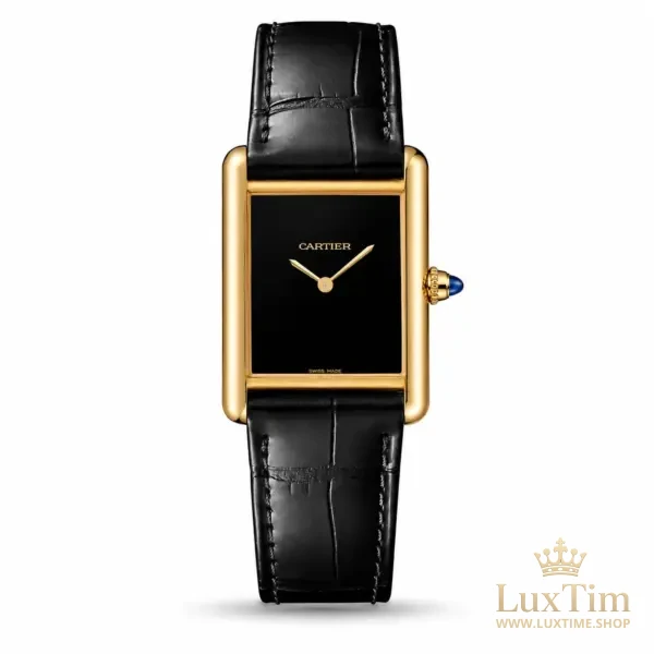 Cartier Tank Louis de Cartier Montre à remontage manuel 25 × 25.5 mm 4369 Cadran Noir – vue 1