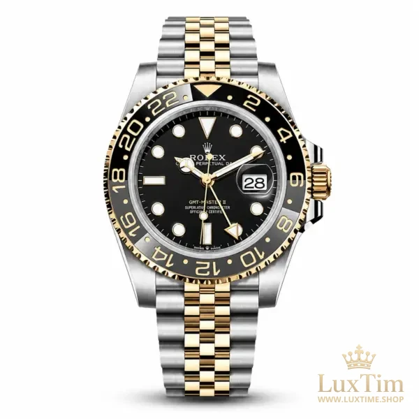 Rolex GMT-Master II Montre Automatique 40 mm 126713GRNR Cadran Noir – vue 1