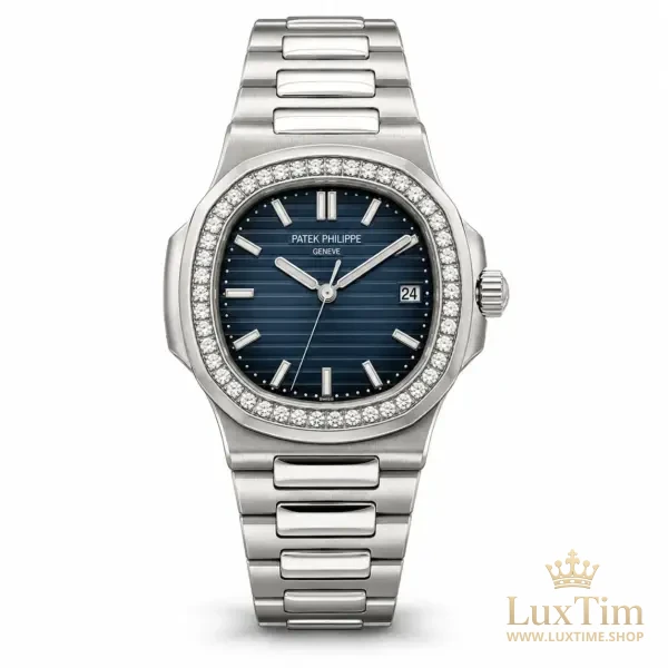 Patek Philippe Nautilus Montre Automatique 5713/1G Cadran Bleu – vue 1
