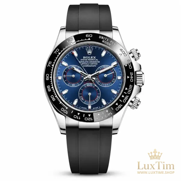 Rolex Daytona Montre Automatique 40 mm 126518LN Bracelet Cuir Noir Réplique – vue 1