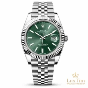 Rolex Datejust Montre Automatique 41 mm 126334 Cadran Vert
