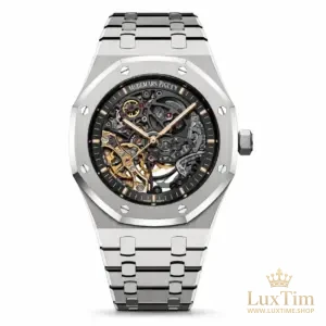Audemars Piguet Royal Oak Double Balancier Squelette Montre Automatique 41 mm 15407ST Cadran Gris