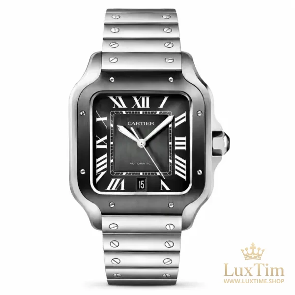 Cartier Santos Montre Automatique 39.8 mm Cadran Bleu – vue 1