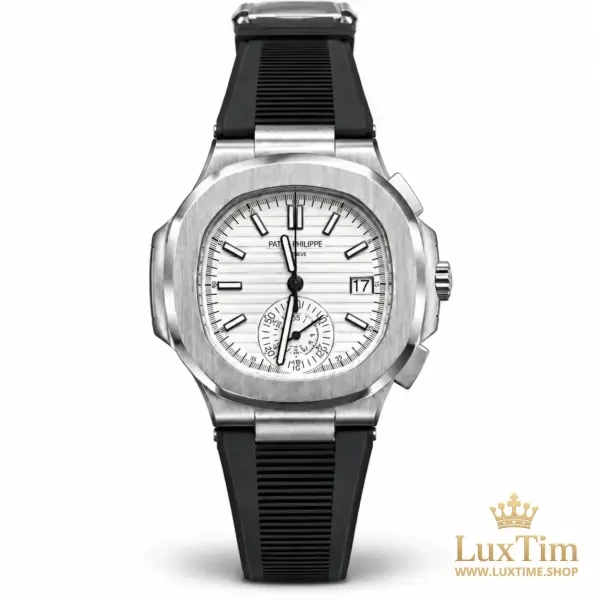 Patek Philippe Nautilus Montre Automatique 40 mm 5980 Cadran Blanc – vue 1